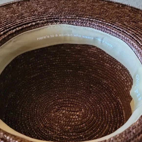GIGI PIP Brown Straw Hat - Picture 9 of 10